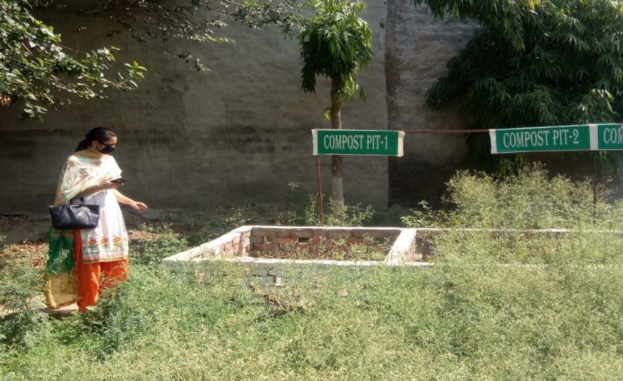 Compost pit MC Amritsar